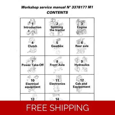 MASSEY FERGUSON 8210 8220 8240 8250 8260 8270 8280 DEALERS WORKSHOP MANUAL